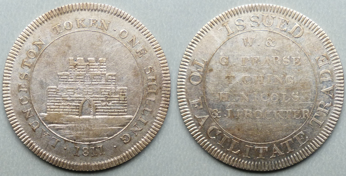 Launceston 1811 shilling